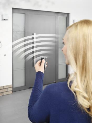 Porte motorisée pour plus de confort