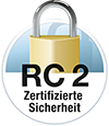 RC 2 zertifizierte Sicherheit