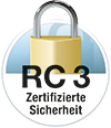 RC 3 zertifizierte Sicherheit