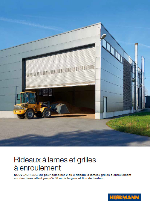 Rideaux à lames et grilles à enroulement